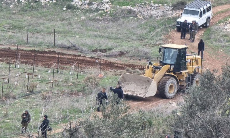 ממשלת ימין? המנהל האזרחי הורס כרם ביצהר