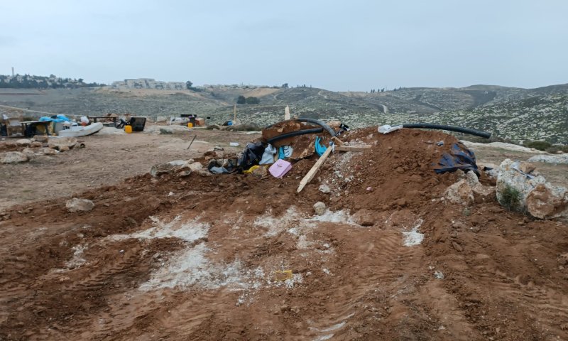 במשמרת של גלנט: 2 גבעות בבנימין נהרסו וכרם נעקר