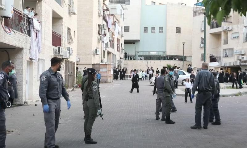 עימות בבית שמש: קיצונים זרקו אבנים על השוטרים