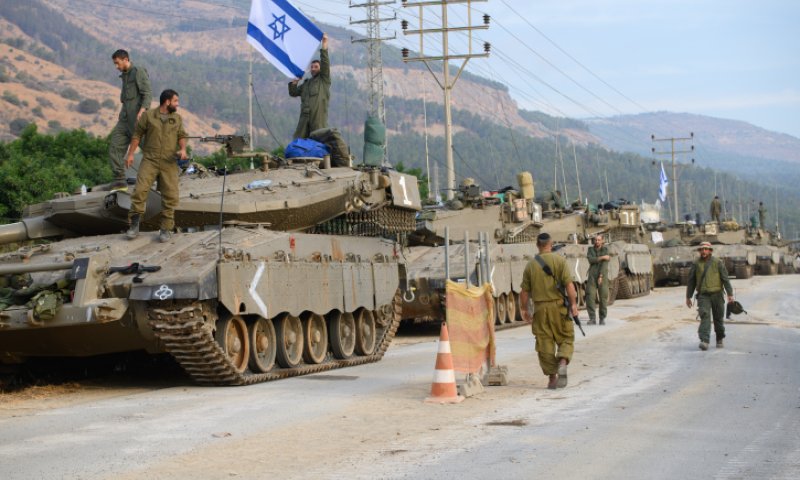 טיל נ"ט נורה לגבול לבנון, צה"ל תוקף בתגובה