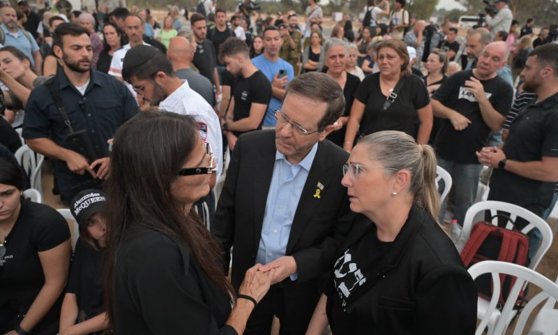 ב-6:29: נשיא המדינה החל את מסע הזיכרון בעוטף עזה