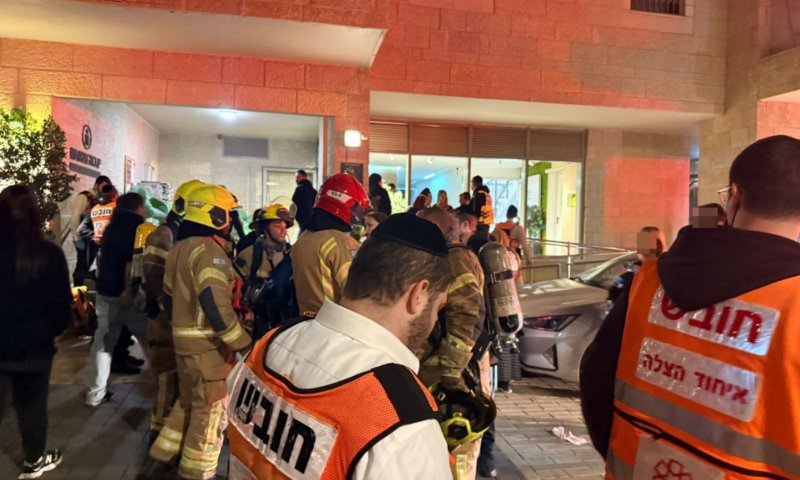 ירושלים: ילד בן 10 חולץ במצב אנוש משריפה בשכנות רמות