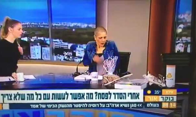לא נעים: הכתבת התעלפה בשידור חי