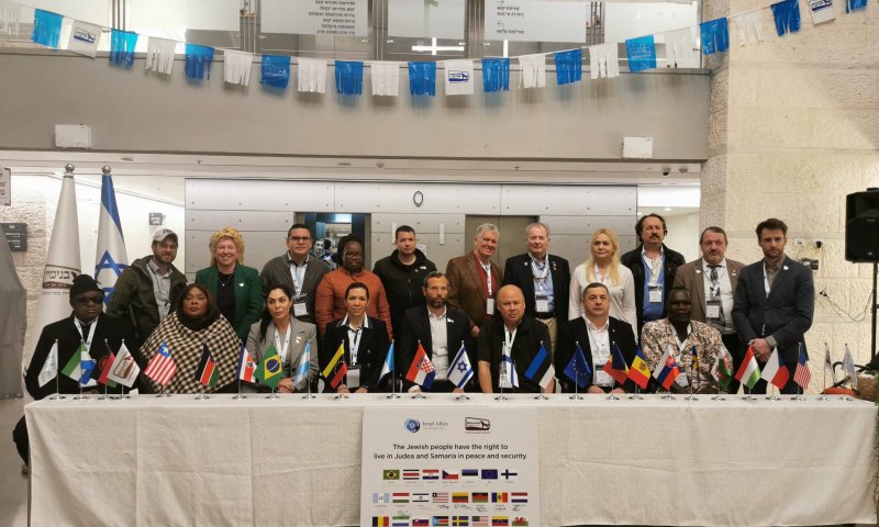 חברי פרלמנט בעולם: ליהודים זכות לחיות ביו"ש ובבנימין