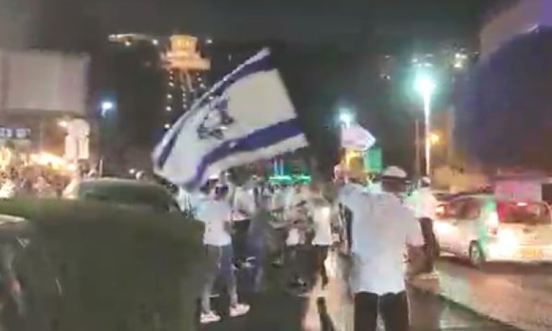 שיירה של 50 רכבים עשתה הקפות שניות בחיפה