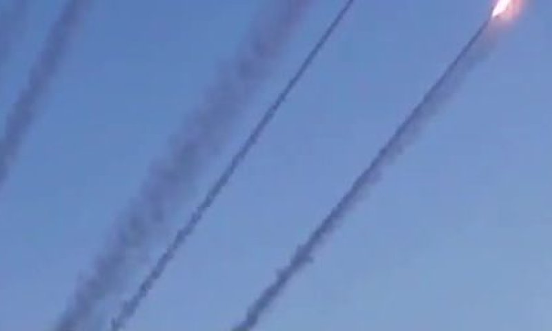 תיעוד חמאס: מטחי רקטות לאשדוד, אשקלון ובאר שבע