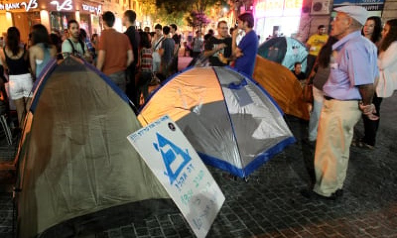 צעירי הציונות הדתית מצטרפים למאהל המחאה בירושלים