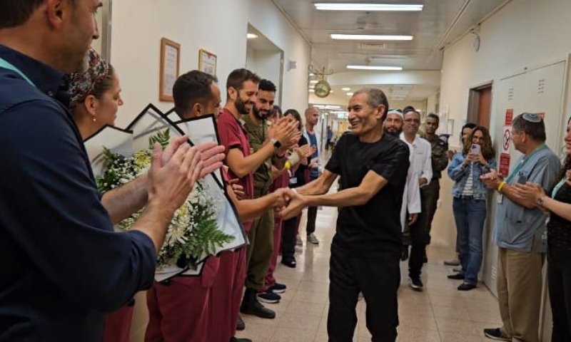 צפו בתיעוד המרגש: פרחאן אלקאדי שוחרר מבית החולים