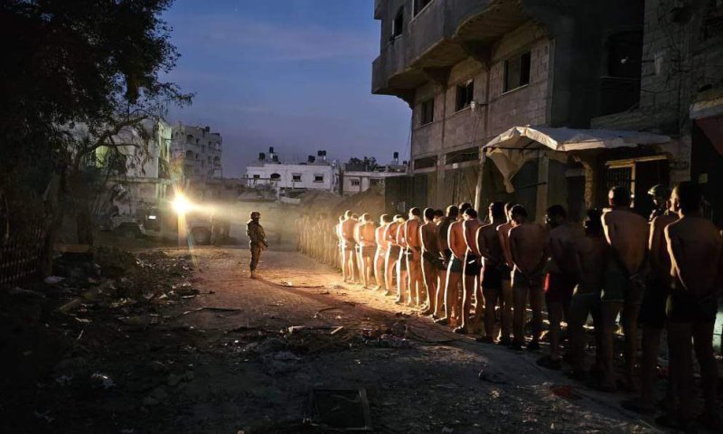 עשרות מחבלים תועדו נכנעים לחיילי צה"ל בג'באליה