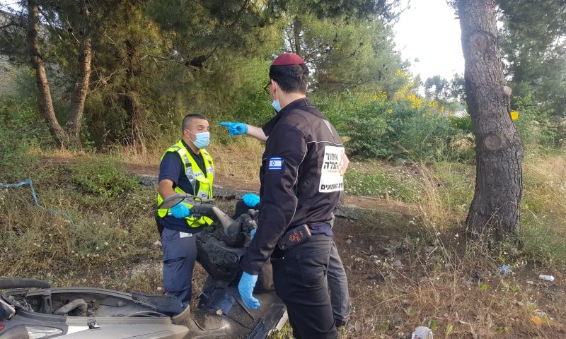 רוכב אופנוע נדרס למוות בירושלים