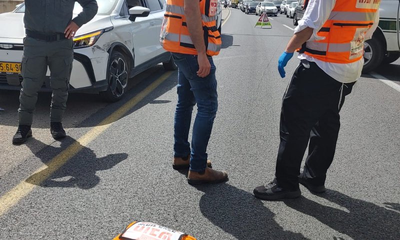 גבר נפצע אנוש בתאונה סמוך לנס ציונה