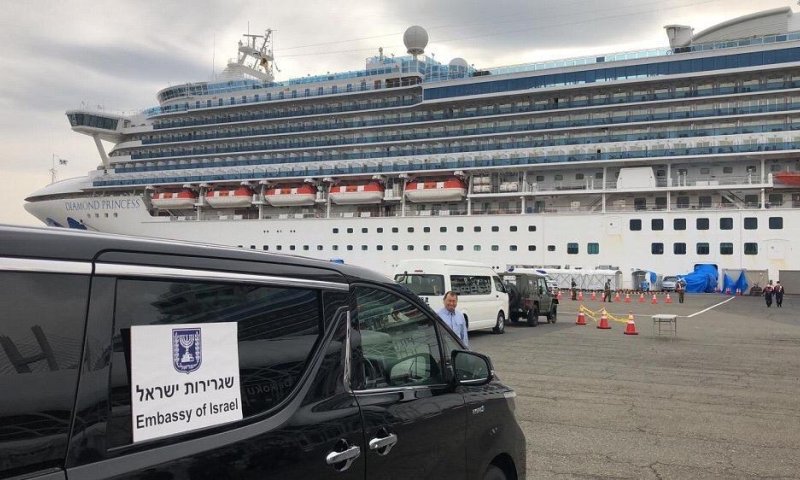 הישראלים קיבלו אישור לרדת מספינת הקורונה