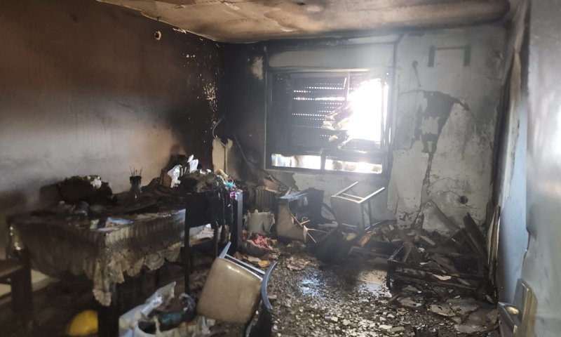 דירה שאוכלסה ללא אישור נשרפה כליל: 'רשלנות פושעת'