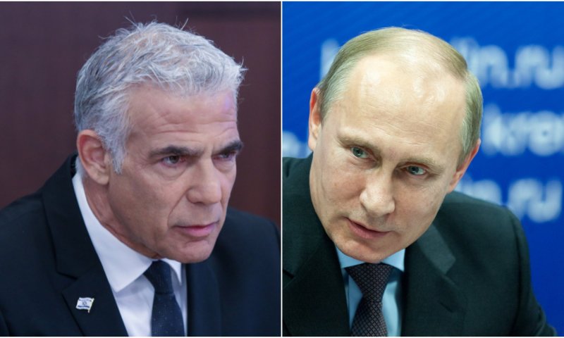 בעקבות הגינוי: שגרירות רוסיה זועמת על לפיד