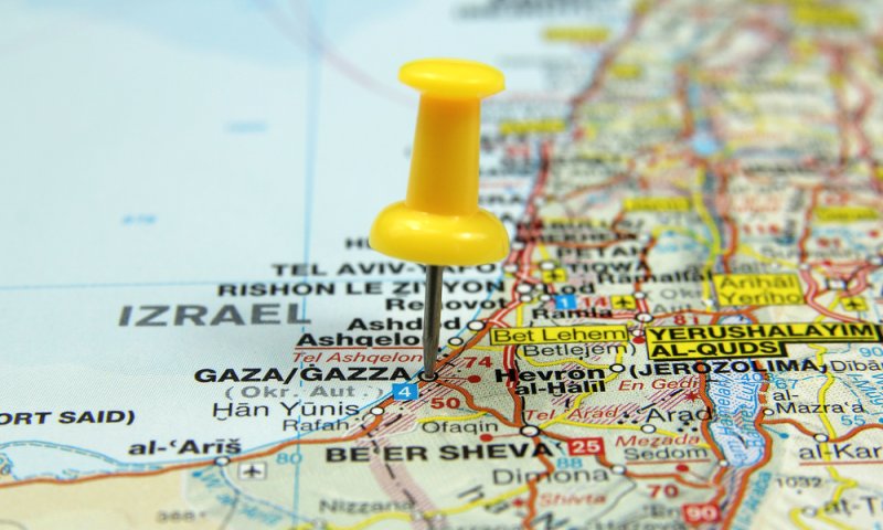 משרד ממשלתי מציג: מפת ישראל בגבולות 67