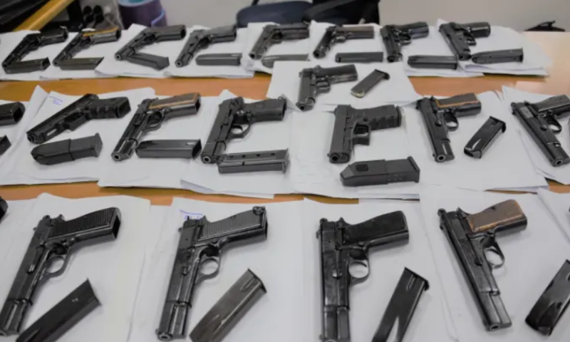 הותר לפרסום: סוכלה הברחה של כלי נשק מירדן