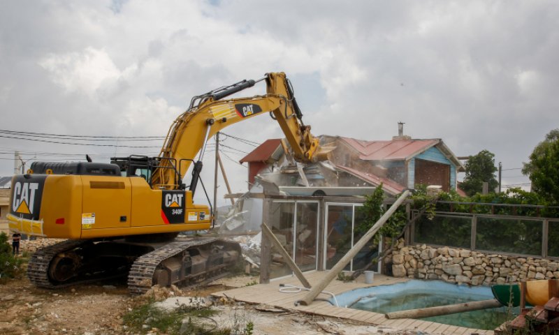 כלא היו &bull; תיעוד: הרס הבתים בנתיב האבות