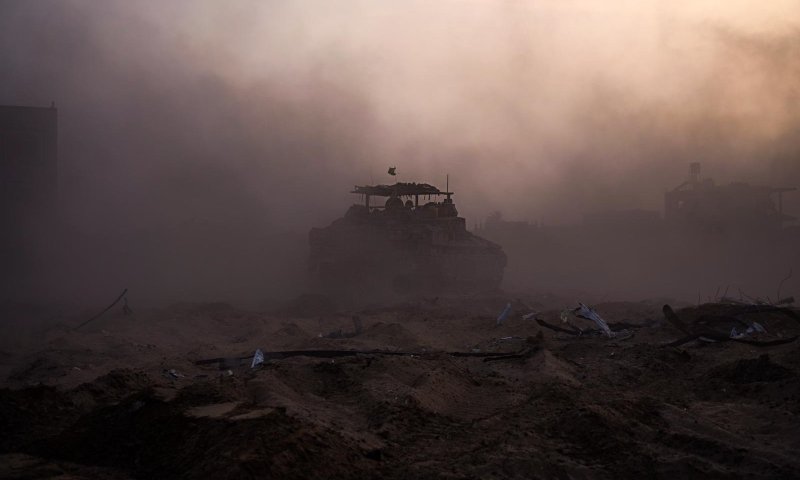 כוחות צה"ל פועלים באופן ממוקד במרכז הרצועה