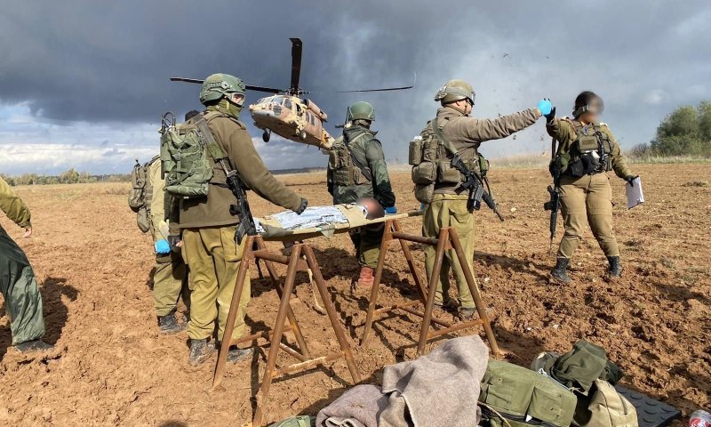 שני לוחמי מילואים נפצעו באורח קשה ברצועת עזה