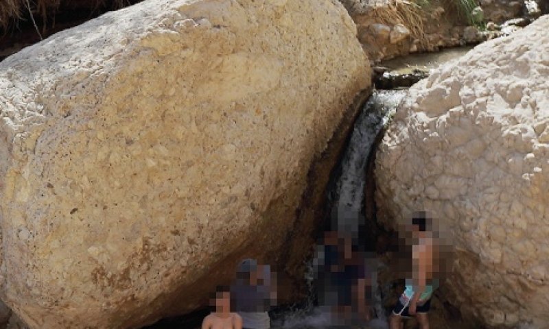 תלמיד ישיבה נפצע לאחר שיעל דרדר סלע על ראשו