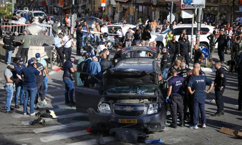 פיגוע דריסה בשוק מחנה יהודה בירושלים