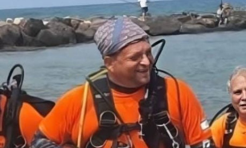 מקרה טרגי: אנדריי פיירברג טבע למוות בתאונת צלילה