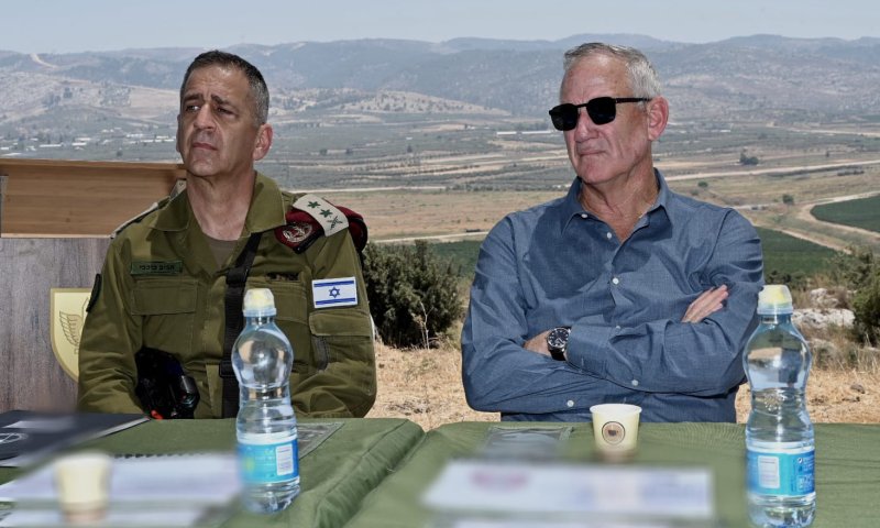 גנץ באיו"ש: נפגע במי שמבקש לפגוע באזרחי ישראל