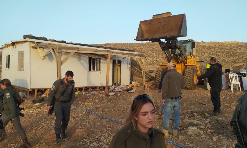 איפה סמוטריץ'? עוד הרס בגבעה בגוש עציון