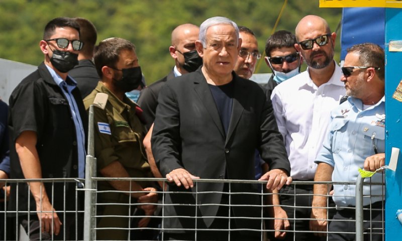 התיעוד מביקור נתניהו בבני ברק &ndash; מדאיג