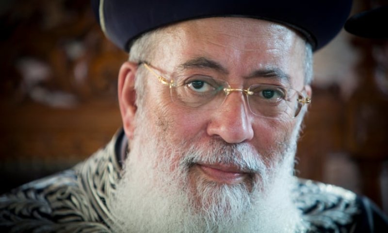 מנכ"ל חדו"ש: "בחירתו של הרב עמאר- חמורה"