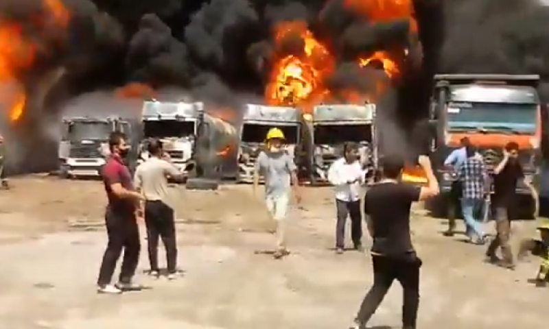 אפקט 'טהרן'? פיצוץ נשמע במחוז כרמאנשאה באיראן