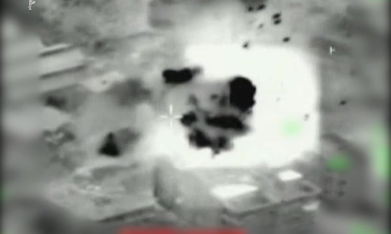 עשרות מטוסים,140 תקיפות; כך זה נראה. צפו