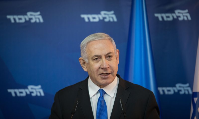 נתניהו: "אני נרגש מאד, זה לילה של ניצחון אדיר"