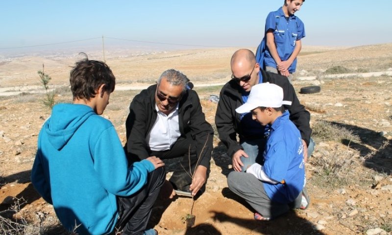 הנוער הלאומי נוטע שורשים ביהודה ושומרון