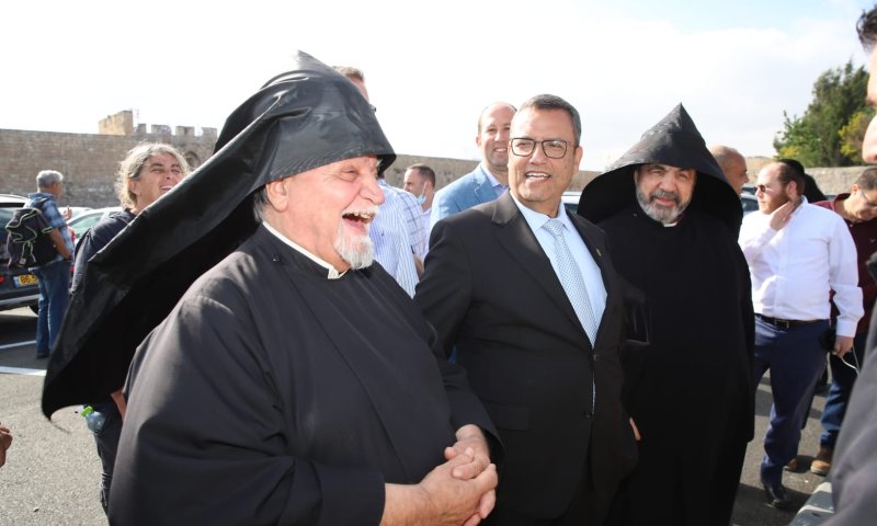 נחנך חניון הפטריארכיה בעיר העתיקה בירושלים