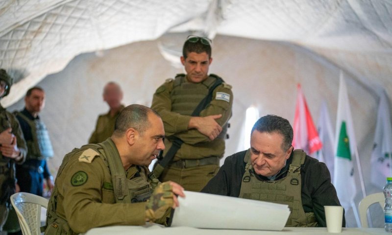 כ"ץ בלבנון: "או שלא יהיו כטב"מים, או שלא יהיה חיזבאללה"