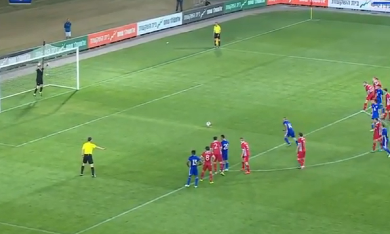 נבחרת ישראל ניצלה ממבוכה בדקה ה-95. צפו