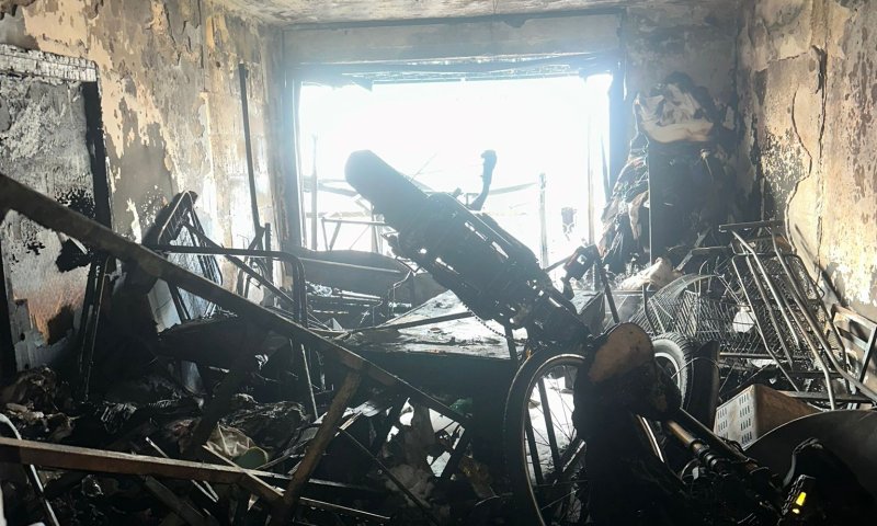 בעקבות שריפה: בית הספר הדתי בפתח תקווה וגנים בסביבתו פונו