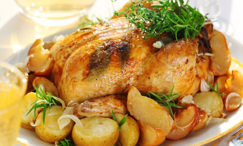 מנה מנצחת: מתכון לעוף ביין צלוי בתנור