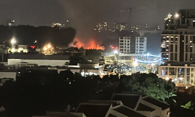 השריפה בבסיס תל השומר עדיין לא כובתה