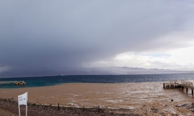 לא עוצר: מפלס הכנרת קרוב לסגור עלייה של 3 מטרים