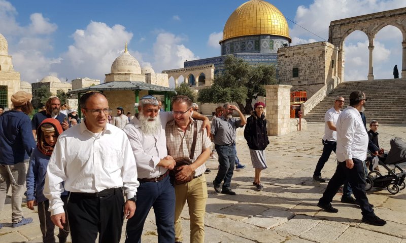 שיא עולים להר הבית: זינוק של 250% ביום הבחירות