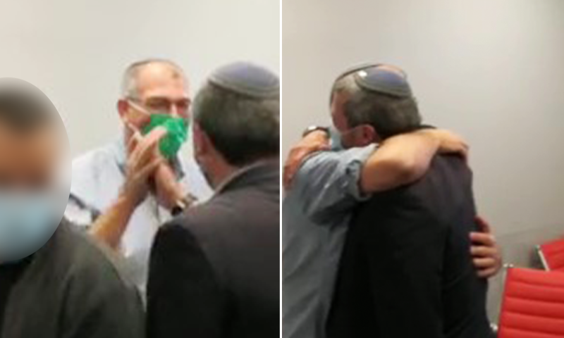 צפו: הפגישה מחוץ לאולפן סרוגים שהובילה לפרישה