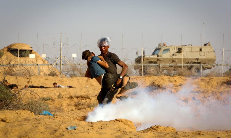 מחבלים ניסו לחדור לישראל, מטוס קרב וטנק ירו לעברם