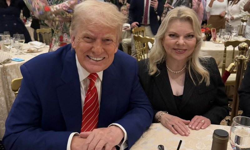 פסגה במועדון הגולף: שרה נתניהו נפגשה עם טראמפ