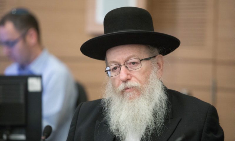 ביום ראשון יעקב ליצמן יתפטר מהממשלה