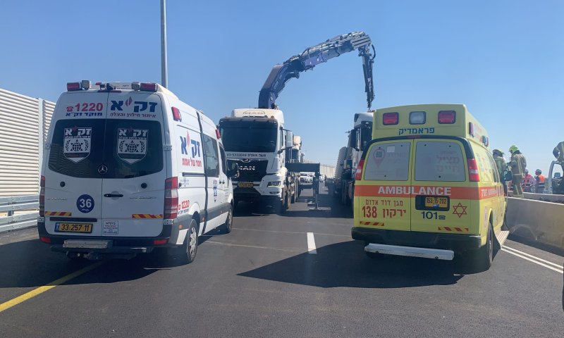 תאונת עבודה קטלנית: גבר נפגע מחפץ כבד ונהרג