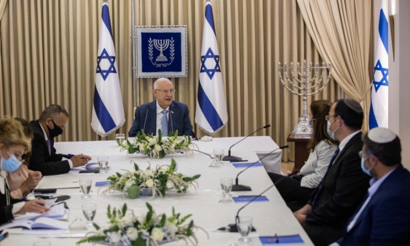 צפו: כשהנשיא הזכיר לבן גביר מי יישב את חברון