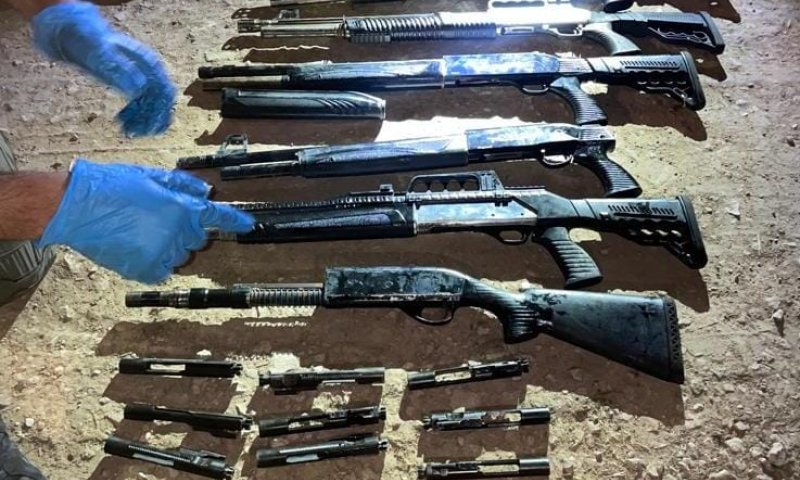 ברגע האחרון: סוכלה הברחת נשק בבקעת הירדן