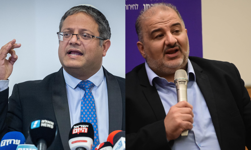 סקר: את מי הציבור מעדיף בממשלה, בן גביר או עבאס?